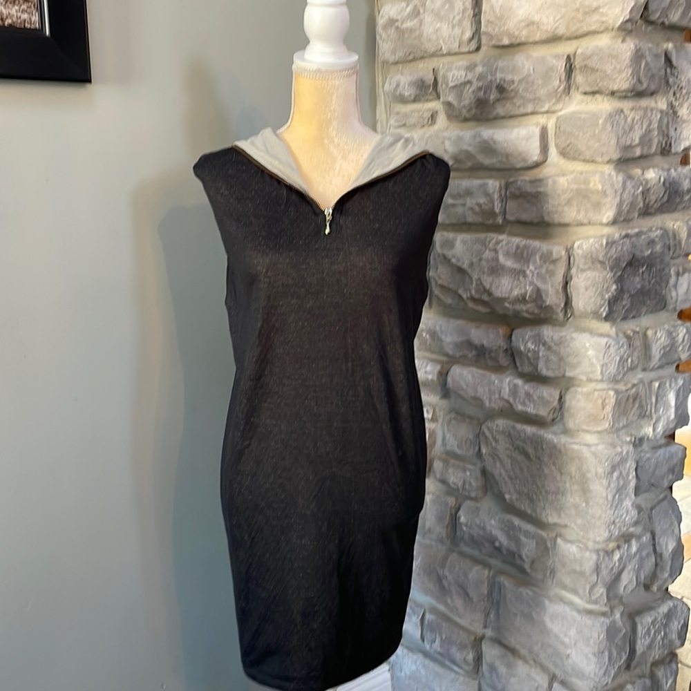 Super soft lounge dress with hood